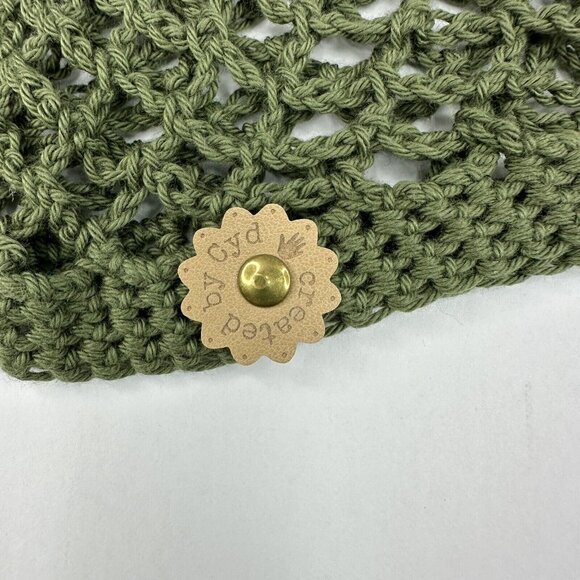 Handmade New Open Weave Fishnet Hobbii Rainbow Indian Cotton Knit Beanie- XXS/XS - Picture 5 of 9